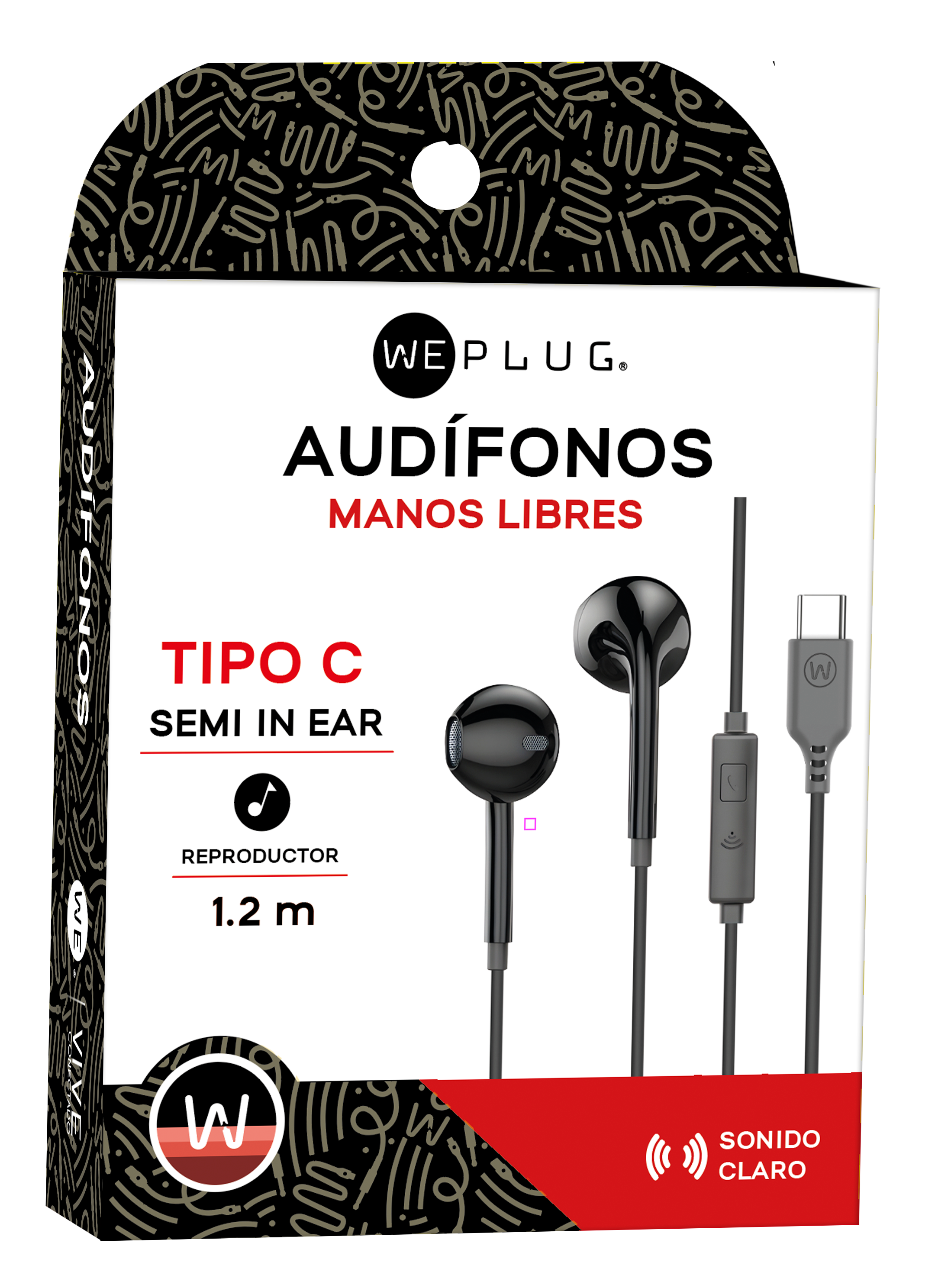 Audífono Semi Tipo C