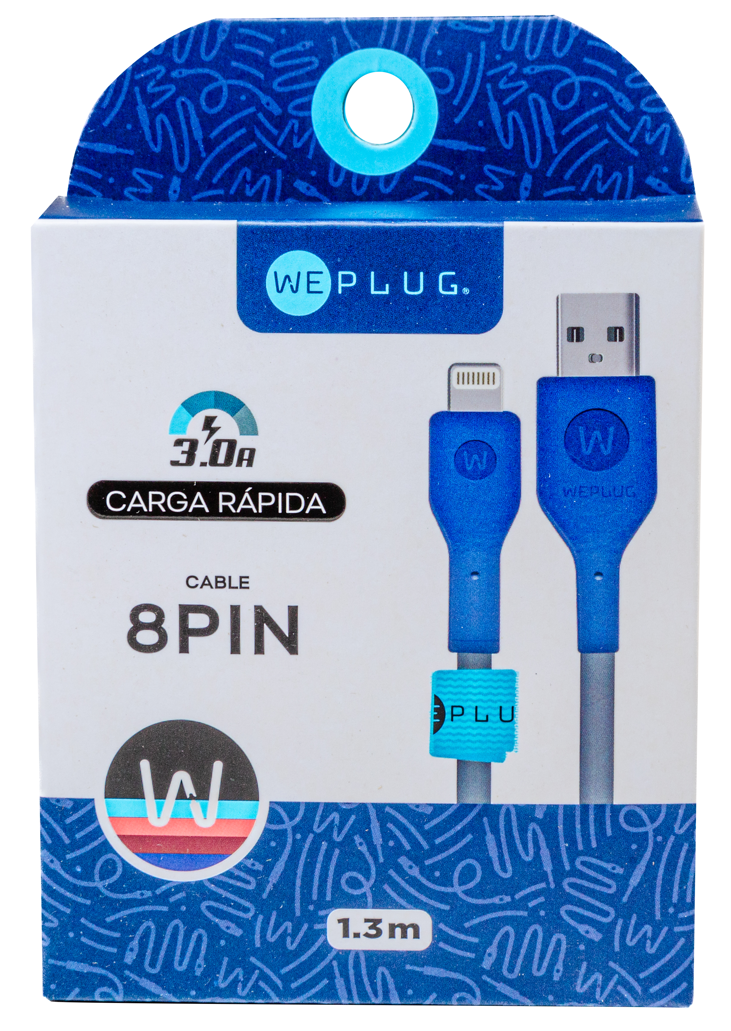 Cable Premium Azul